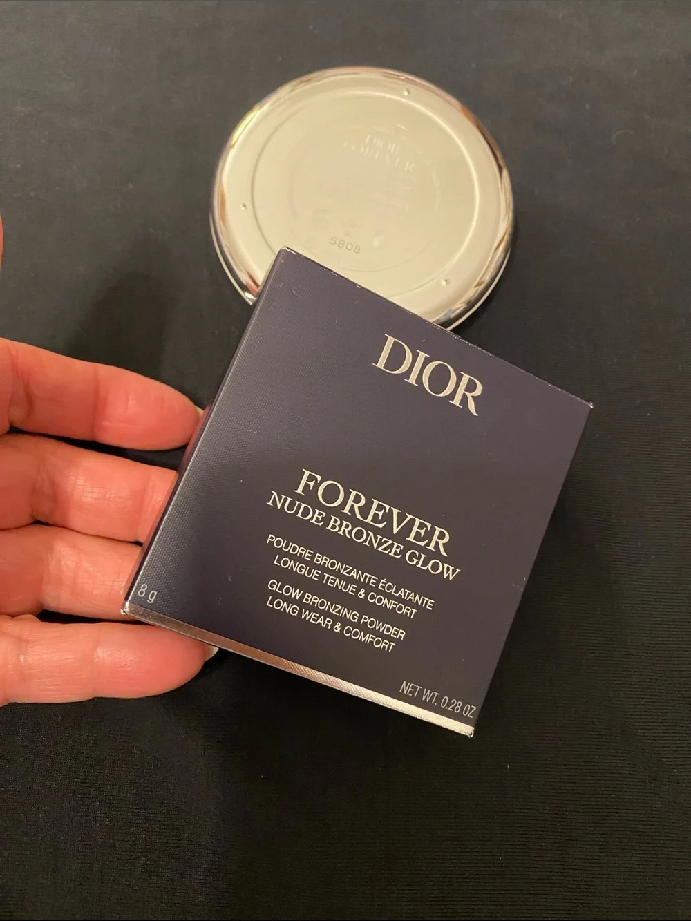 Limited Edition Dior Shimmering Coral Bronze Illuminating Powder Compact
